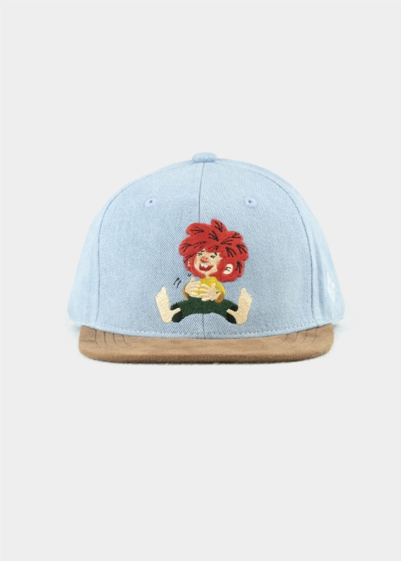 Cap "Pumuckl" - denim, v2 (Kinder)